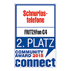 2. Platz beim Connect Community Award 2015